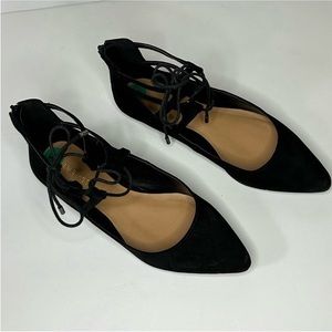 Nine West Black Flats Size 8